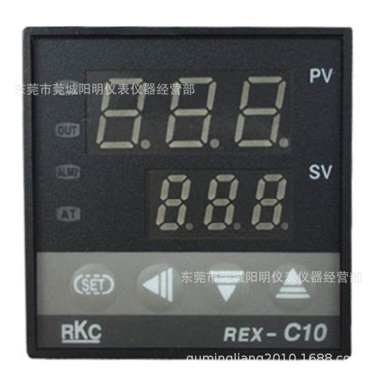 RKC温控器REX-C10FK02-M*EN智能温控表220v k型数显智能PID温控器
