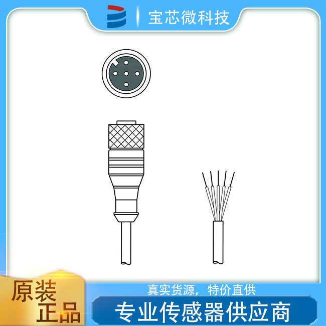 德国Leuze劳易测 连接电缆 KB 008-3000A
