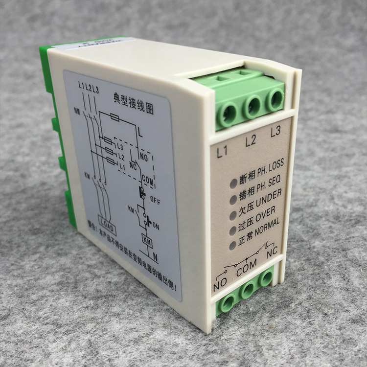 TVR-4612电压不平衡保护器JVR-460B电压缺相保护器电压错相保护器