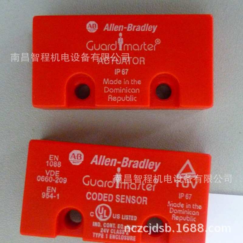 CODED SENSOR ACTUATOR EN1088 VDE-0660-209 EN954-1原装A-B开关