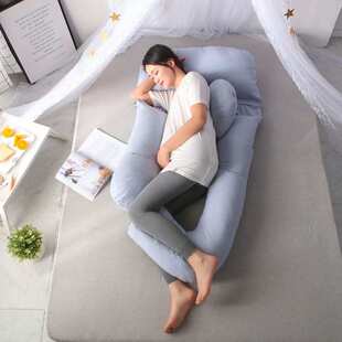 孕妇枕头护腰侧睡枕龙形夹腿抱枕托腹睡觉侧卧枕孕期U型枕