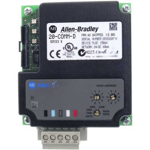 20-COMM-D 现货非实价DeviceNet通信适配器Allen-Bradley罗克韦尔