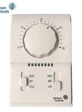 江森机械式三速开关温控器面板T2000AAC-0C0风机盘管T2000EAC-0C0