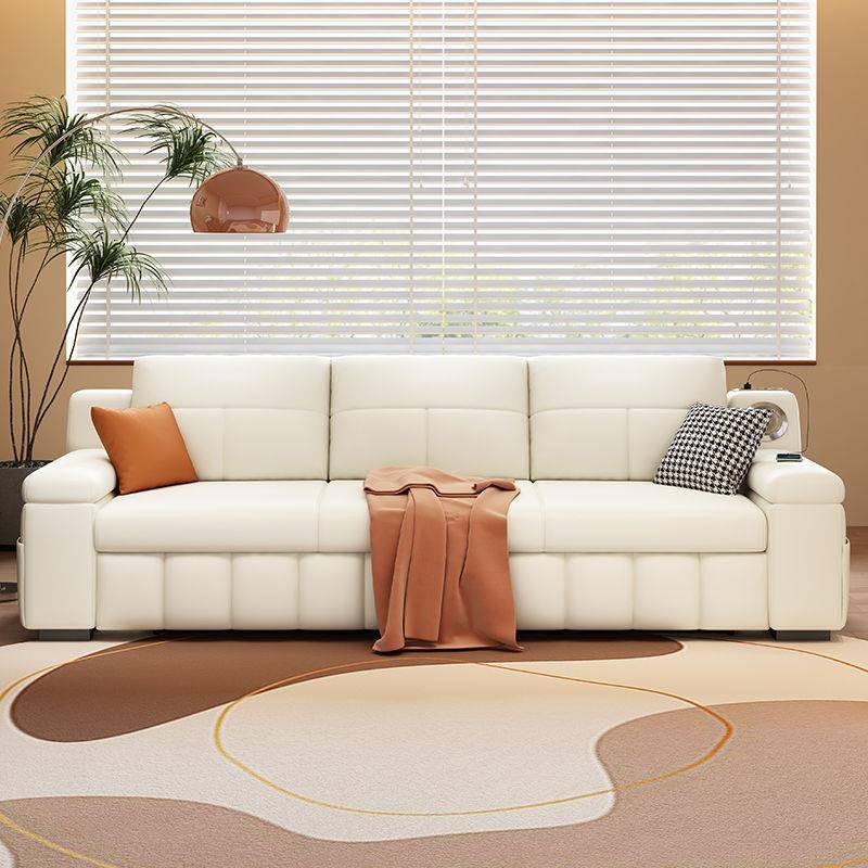 多功能沙发床可储物可折叠坐卧一体两用现代小户型家用新款猫爪皮