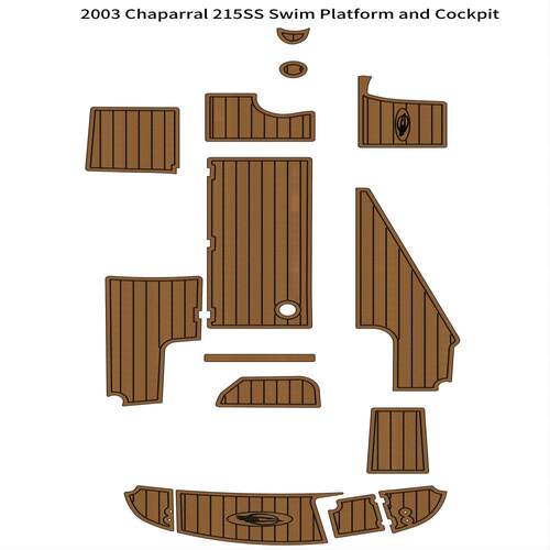 2003 Chaparral 215 SS 游艇船舶EVA柚木地板 eBay亚马逊热销