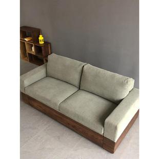 意式极简项目部办公室接待会客直播加班休息折叠翻转多功能沙发床