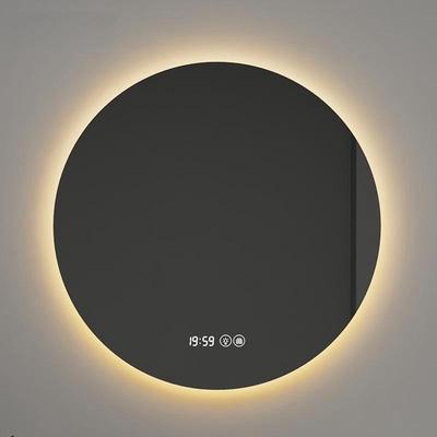 帕万圆形镜子挂墙智能浴室镜卫生间带灯led触摸屏感应防雾发光镜