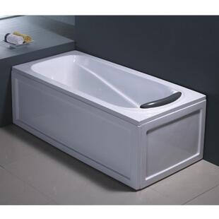 供应经典款式亚克力裙边浴缸冲浪按摩 apron bathtub with wall