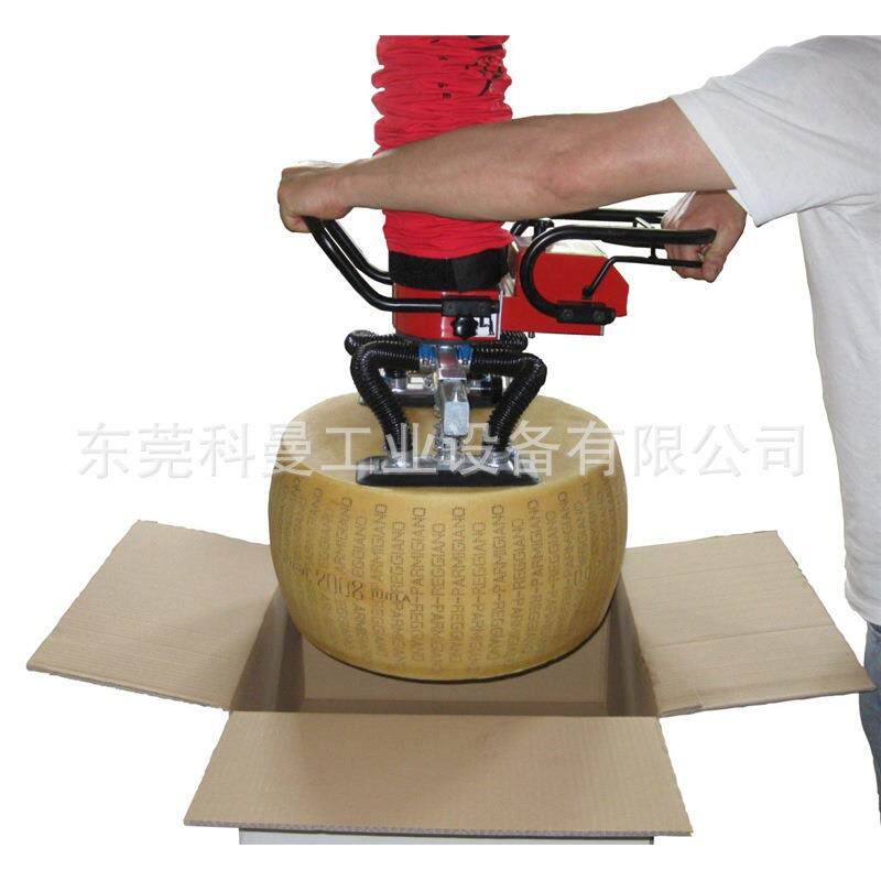 悬臂式气管吸吊机吸玻璃桶行李搬运机纸箱袋子码垛上料真空吊具