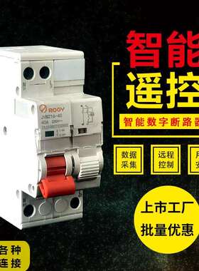 RCBO交流数字断路器 智能空气开关老城区改造小型智能断路器