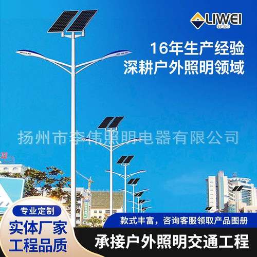 专业太阳能led灯户外防水花园灯50w太阳能路灯不锈钢太阳能灯