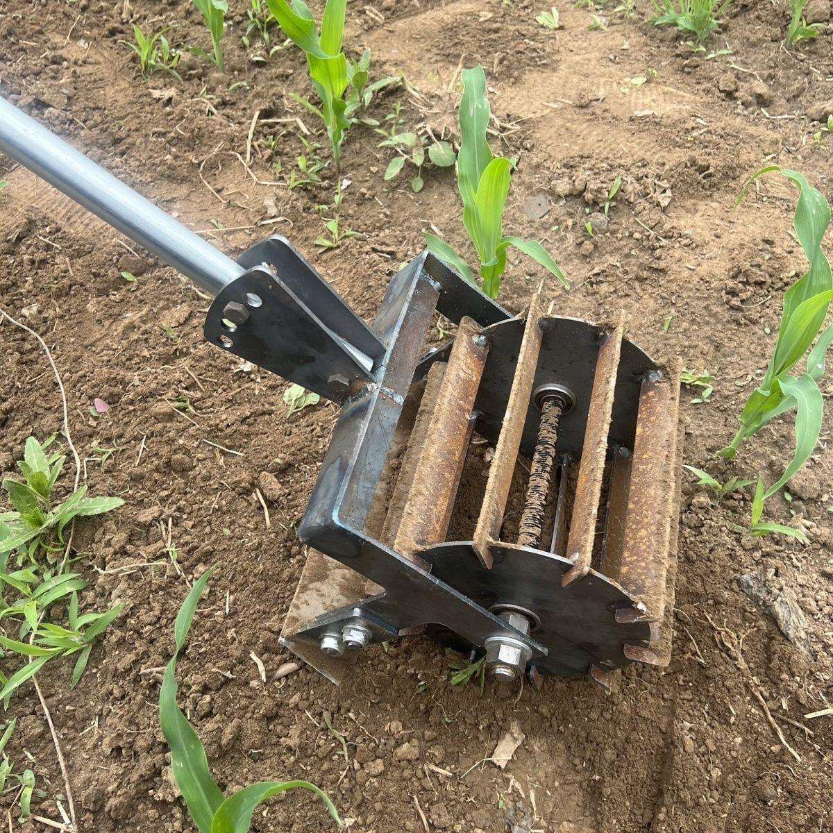 手推耘锄手推式除草神器多功能农用耘地松土除草人工松土除草神器
