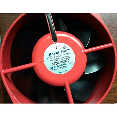 原装 Royal Fan UFM655D-TP[B56] 200V 41/36W 散热风扇