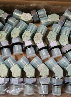 PC130-7挖掘机回转马达弯头 接头连接器 07236-10422