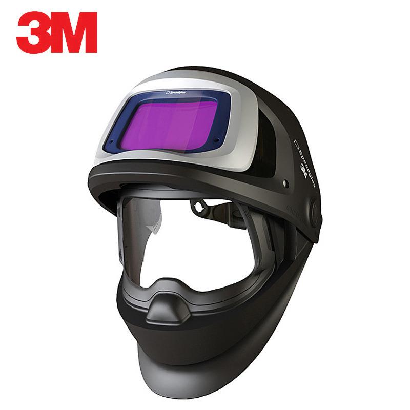 3M 9100V FX自动焊接面罩 可掀式防护面罩 防强光氩弧焊面罩