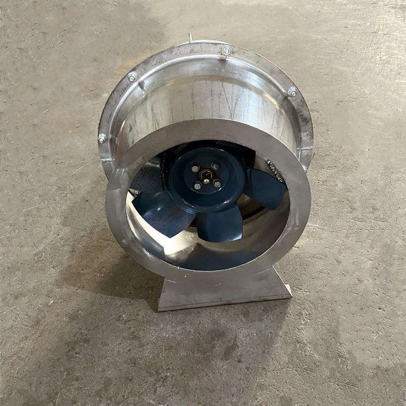 不锈钢斜流风机SJG-I-4.5S 0.37KW 管道加压风机 试验设备通风机