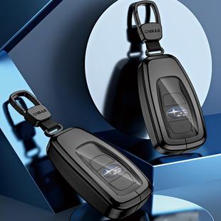 22款 男 斯巴鲁钥匙套斯巴鲁XV森林人傲虎力狮BRZ专用车包扣壳改装