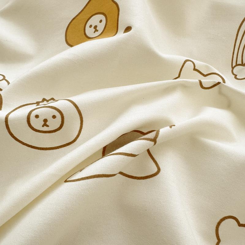 【折扣价】现代极简风全棉四件套简约纯棉小碎花床单被套床笠式床