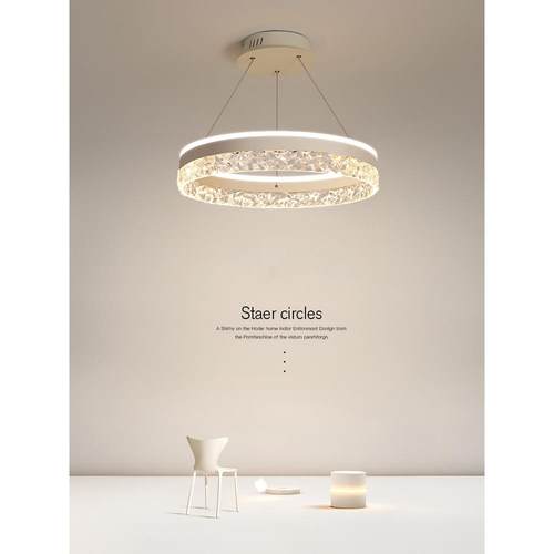 灯具现代简约轻奢吊灯卧室主灯创意设计师款餐厅北欧极简主卧灯