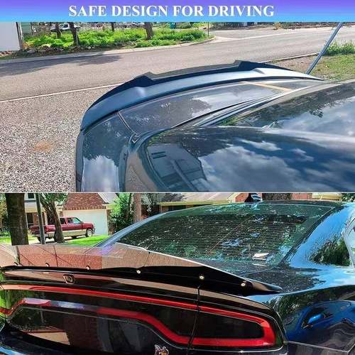 适用道奇战马2015-2021尾翼改装DodgeChargerSRT尾翼