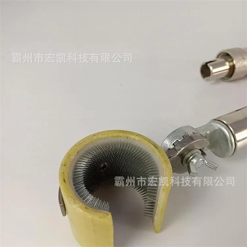 绝缘子瓷瓶清洁刷便携式导体清扫刷工器具2.5米绝缘导线