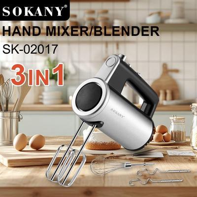 SOKANY02017打蛋器家用3in1烘焙打蛋机手持搅拌机handmixer