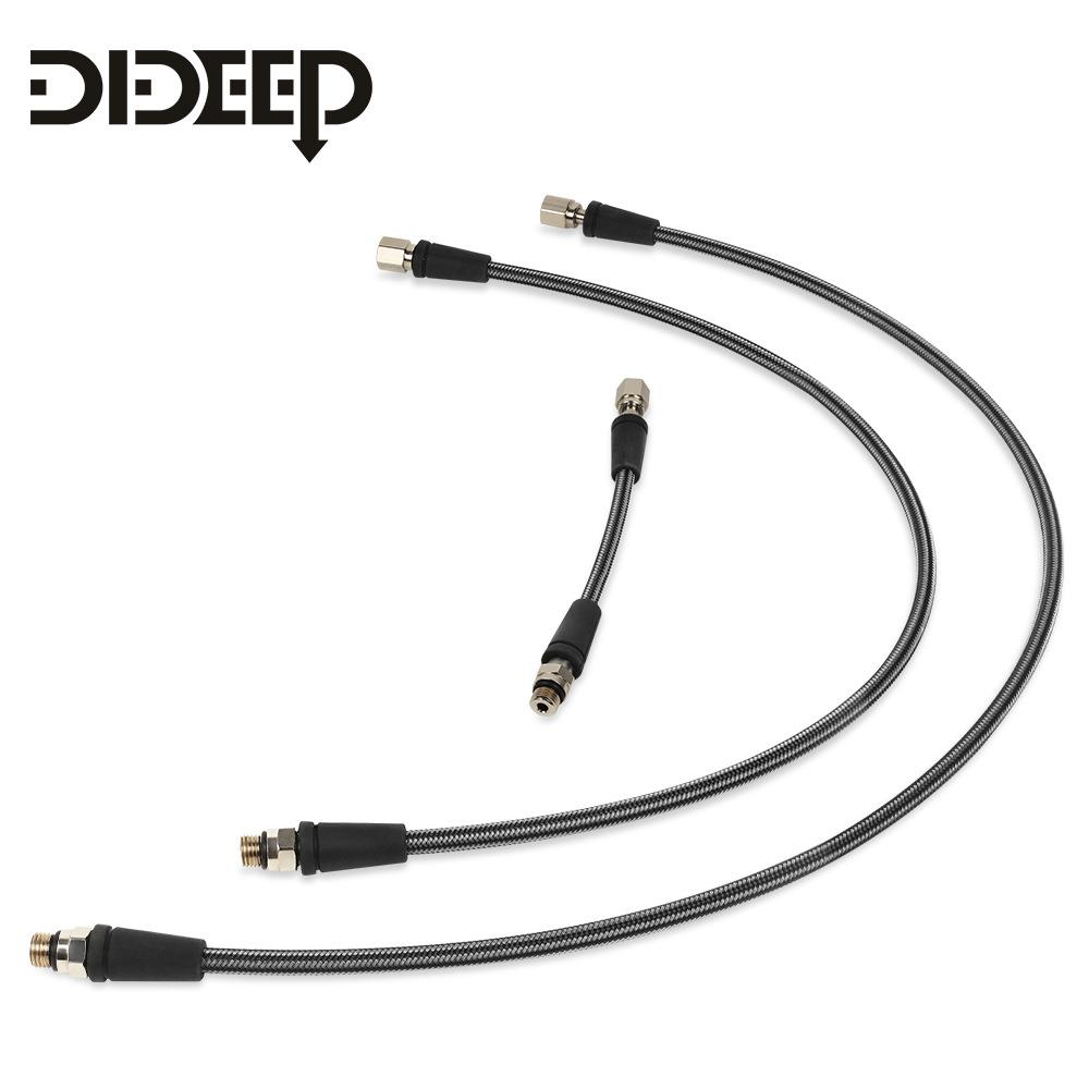 DIDEEP潜水残压管高压软管编织碳纤维深度表15cm侧挂BCD调节器