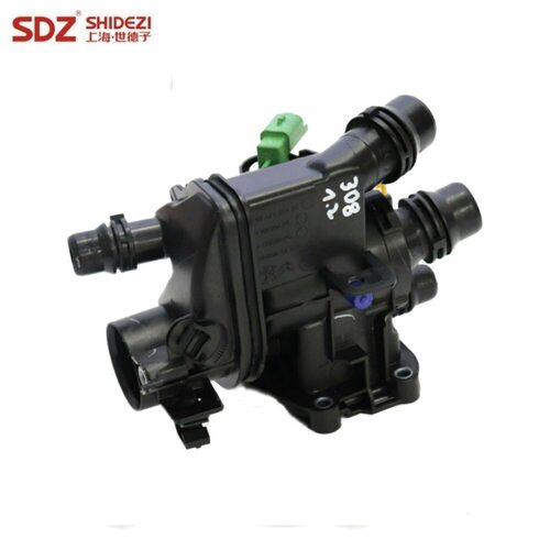 厂家直供节温器总成适用于标致308 5门轿车1.2i/OE 9812131480
