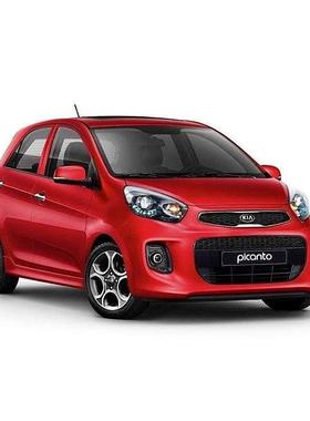 适用于12-16KIAPicanto晴雨挡雨眉装饰改装遮雨档黑武士版