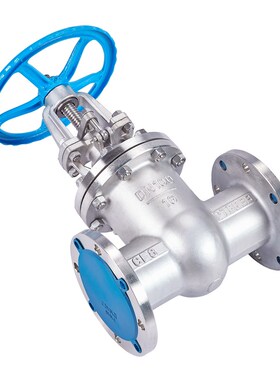 远恩不锈钢304国标法兰闸阀H41W-10/16P/25水高温蒸汽导热油DN100