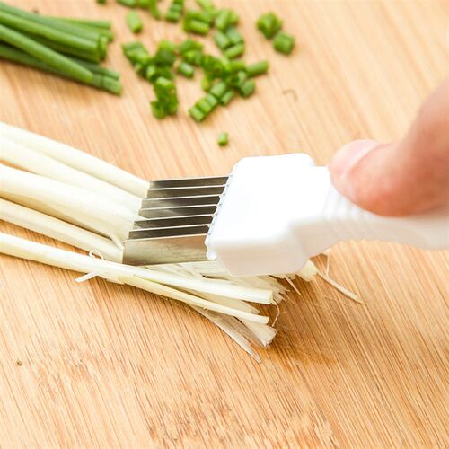 葱丝刀切葱器不锈钢多功能切菜器刨丝葱花刀创意厨房小工具包邮