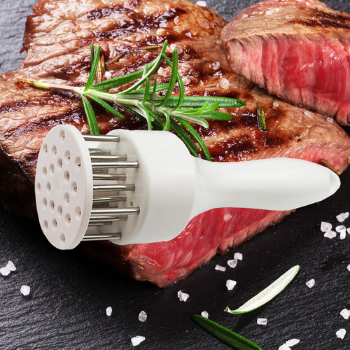 不锈钢钉猪皮猪肉锤扣肉针肉插松肉器烧肉插牛筋叉牛扒排工具肉叉