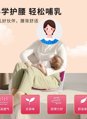 喂奶靠枕护腰床上靠背神器孕妇产后坐月子凳哺乳座椅懒人沙发坐垫