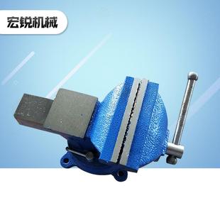 山东厂家钳口200型台虎钳活动带砧台虎钳铝合金小台钳