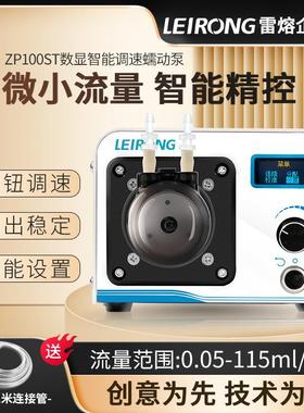 微小型ZP100ST蠕动泵步进电机实验室小流量智能调速钙反泵