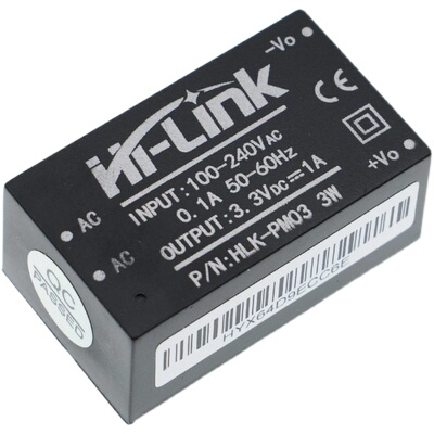 AC-DC隔离开关电源模块220V转3.3V5V12V HLK-PM01/03/12/5M05/12