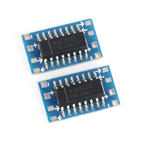 MAX3232串口电平转换 Mini RS232转TTL电平转换模块MCU单片机