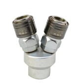 自锁式 两叉式 三通 三叉 气管快速接头 二通接头 欧维尔