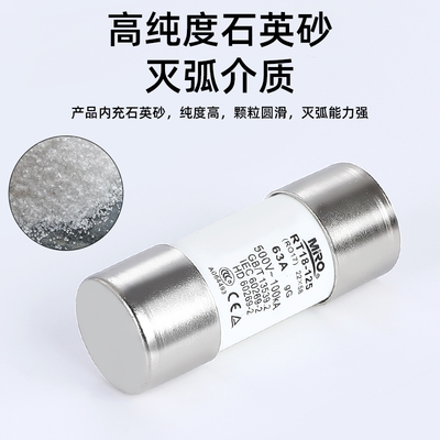 茗熔RT14-63 RT18-125 22*58 RO17 32/40A/50A/63A/80A/100A/125A