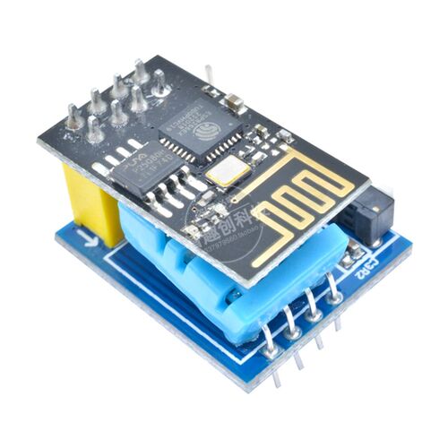 ESP8266 ESP-01 ESP-01S DHT11 温湿度 WiFi节点模块包含无线模块