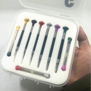 修表工具 韩国进口 六支装起子 螺丝刀 螺丝批 配备用头 精钢