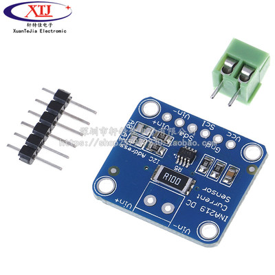 MCU-219 INA I2C 接口零漂移 双向电流/电源监控传感器模块