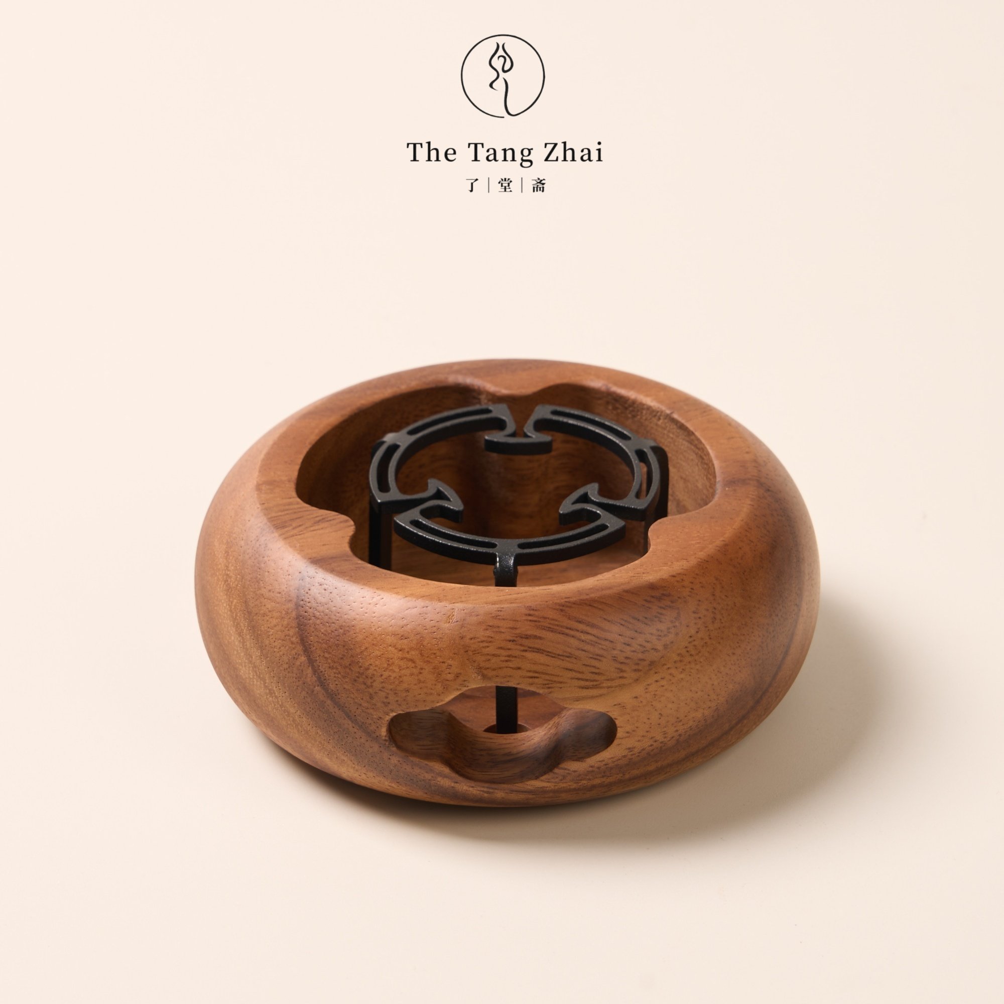 了堂斋胡桃木温茶炉蜡烛加热家用室内煮茶器复古围炉暖茶炉底座,餐饮具,煮茶炉,淘宝优惠券,粉丝福利购,淘宝优惠卷