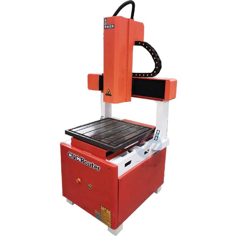 6090小型泡沫雕刻机木工广告浮雕树脂茶盘无缝焊接铸铁床身雕铣机