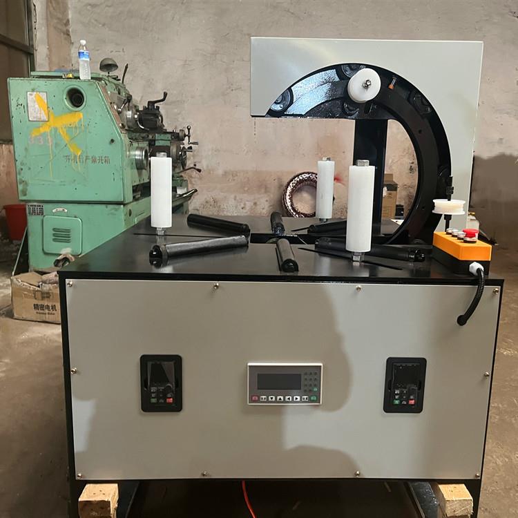 全自动缠绕膜打包机轮胎裹膜机电线电缆环形缠膜机围膜包装机