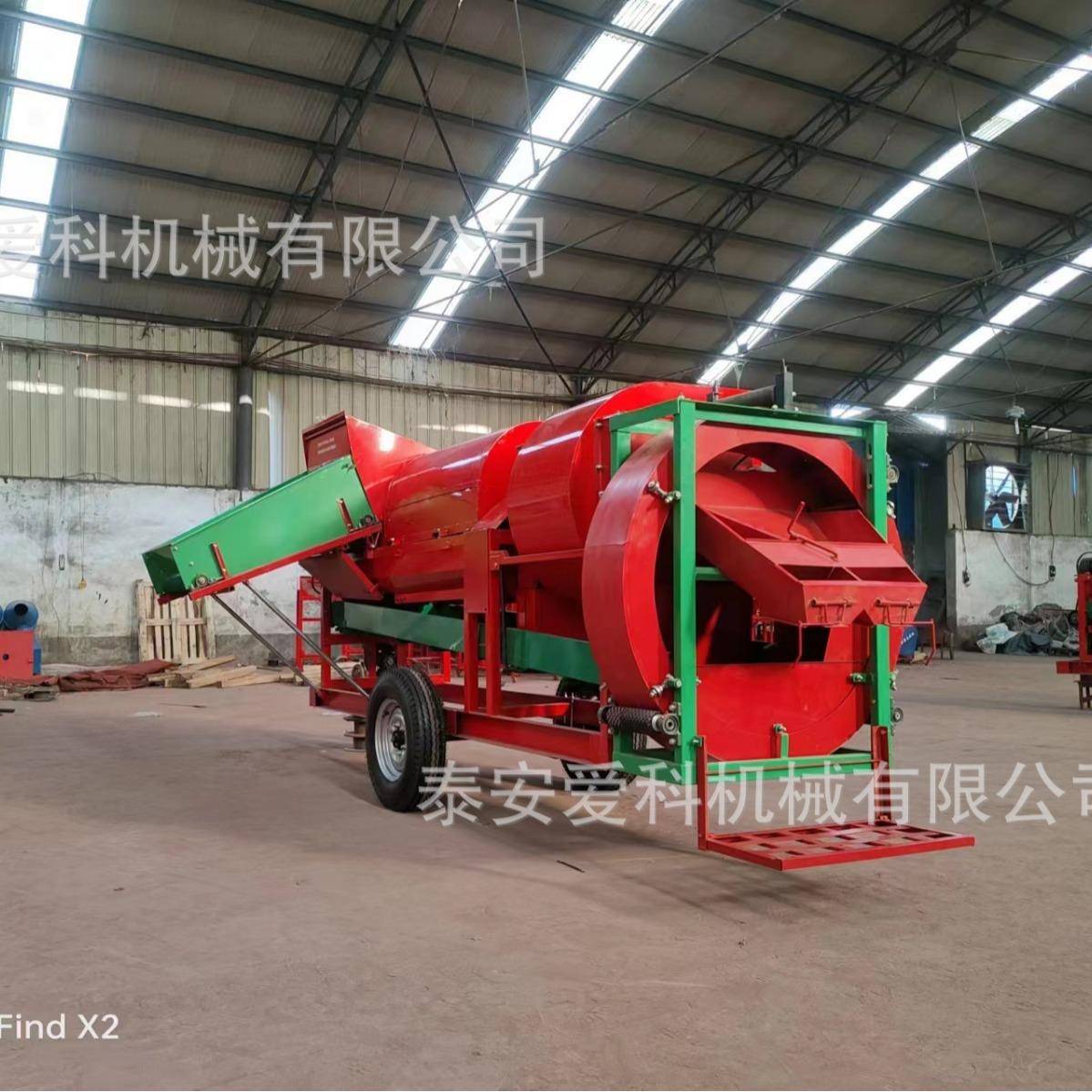 花生摘果机收获机8000型花生摘果机打长果机拖拉机传动轴带动摘果