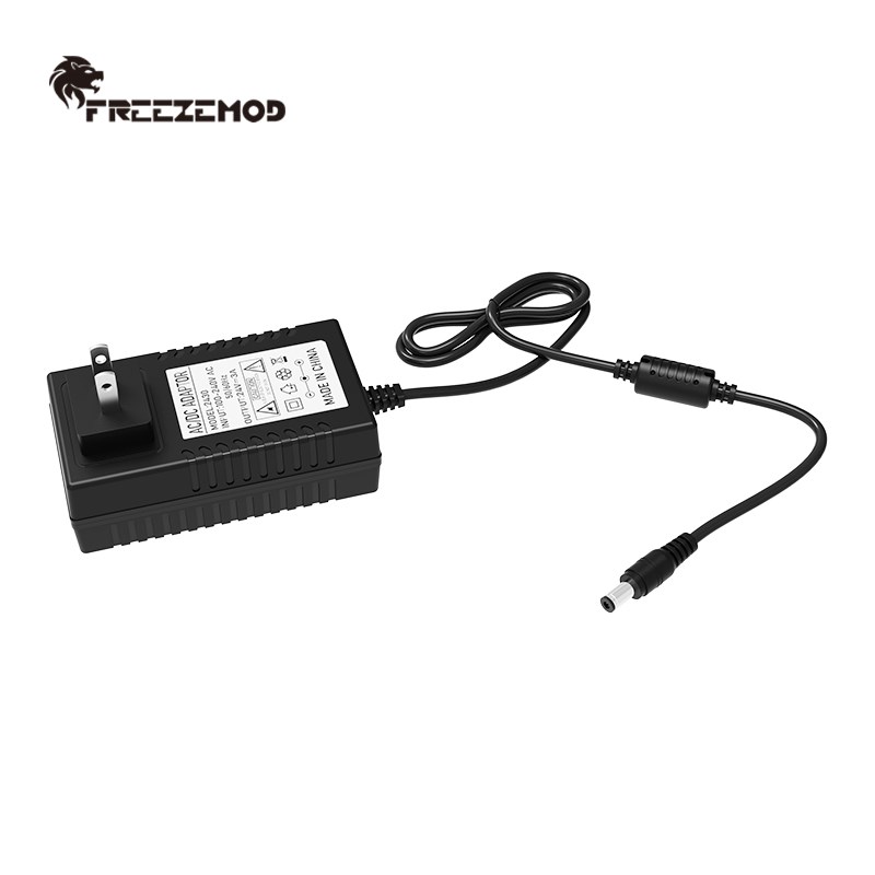 水冷设备外置一体电源220V转24V电流3A可插墙水泵散热排风扇电源