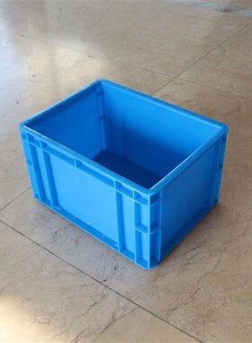 EU款4322箱周转箱加强厚欧标专用盒长形过滤箱物流箱工具盒塑料盒