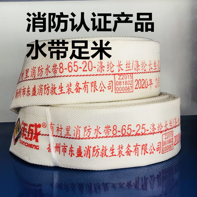 10型消防水带DN65套装接头水枪8-65-20/25米国标2.5寸消防栓水管