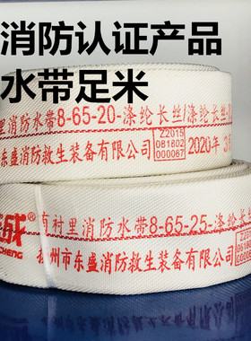 10型消防水带DN65套装接头水枪8-65-20/25米国标2.5寸消防栓水管